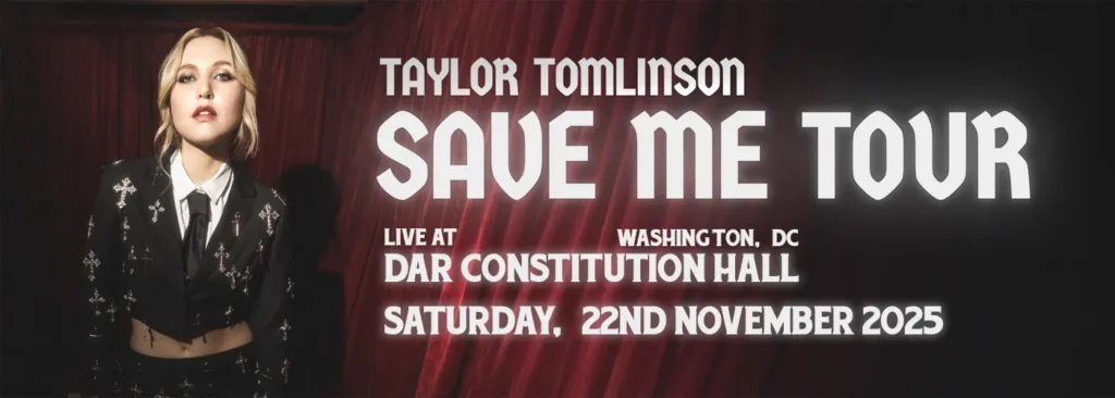 Taylor Tomlinson at DAR Constitution Hall