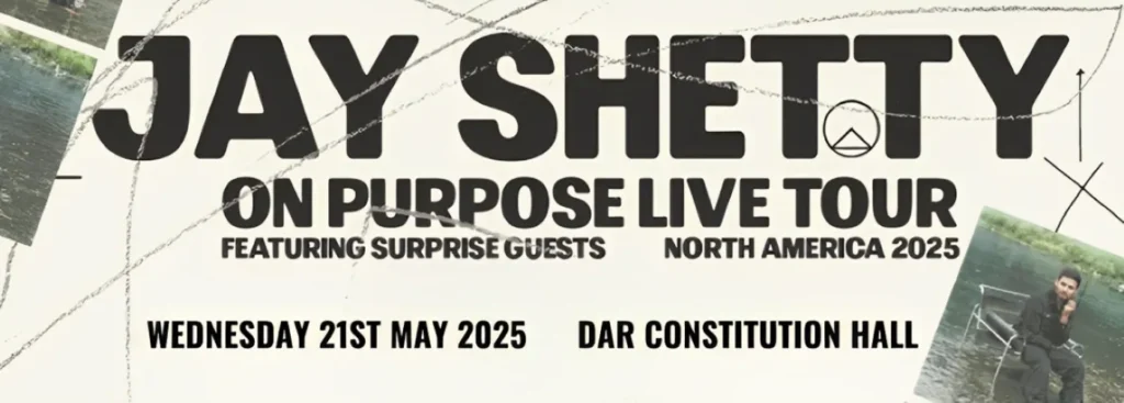 Jay Shetty at DAR Constitution Hall