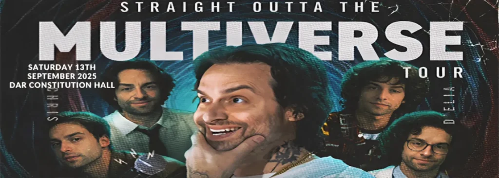 Chris D'Elia at DAR Constitution Hall