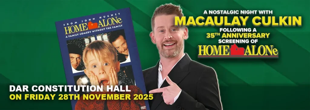 A Nostalgic Night with Macaulay Culkin at DAR Constitution Hall