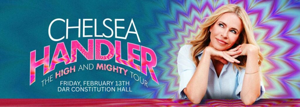 Chelsea Handler at DAR Constitution Hall