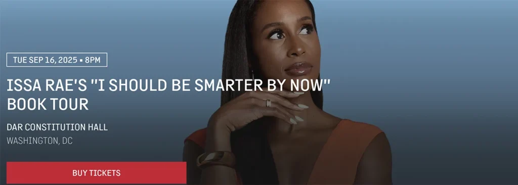 Issa Rae at DAR Constitution Hall