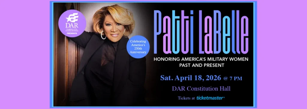 Patti LaBelle at DAR Constitution Hall