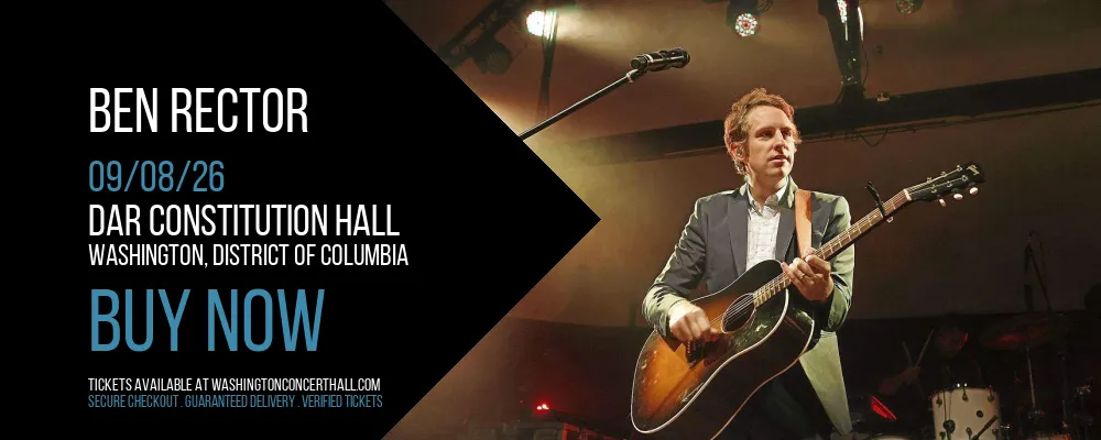 Ben Rector at DAR Constitution Hall
